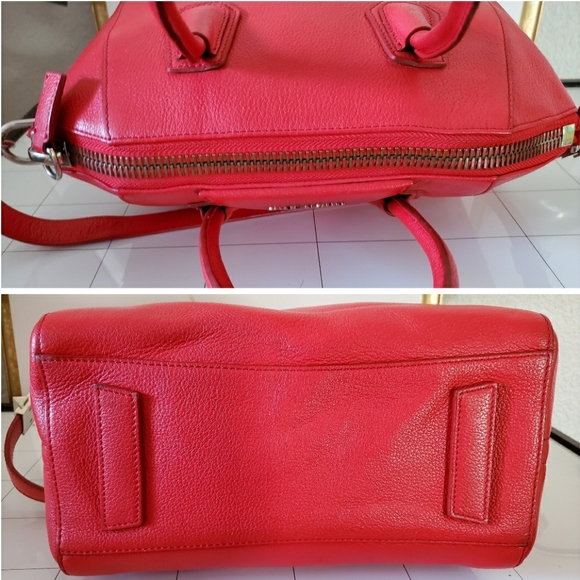 GIVENCHY Antigona Medium Red Bag - Picture 10 of 14